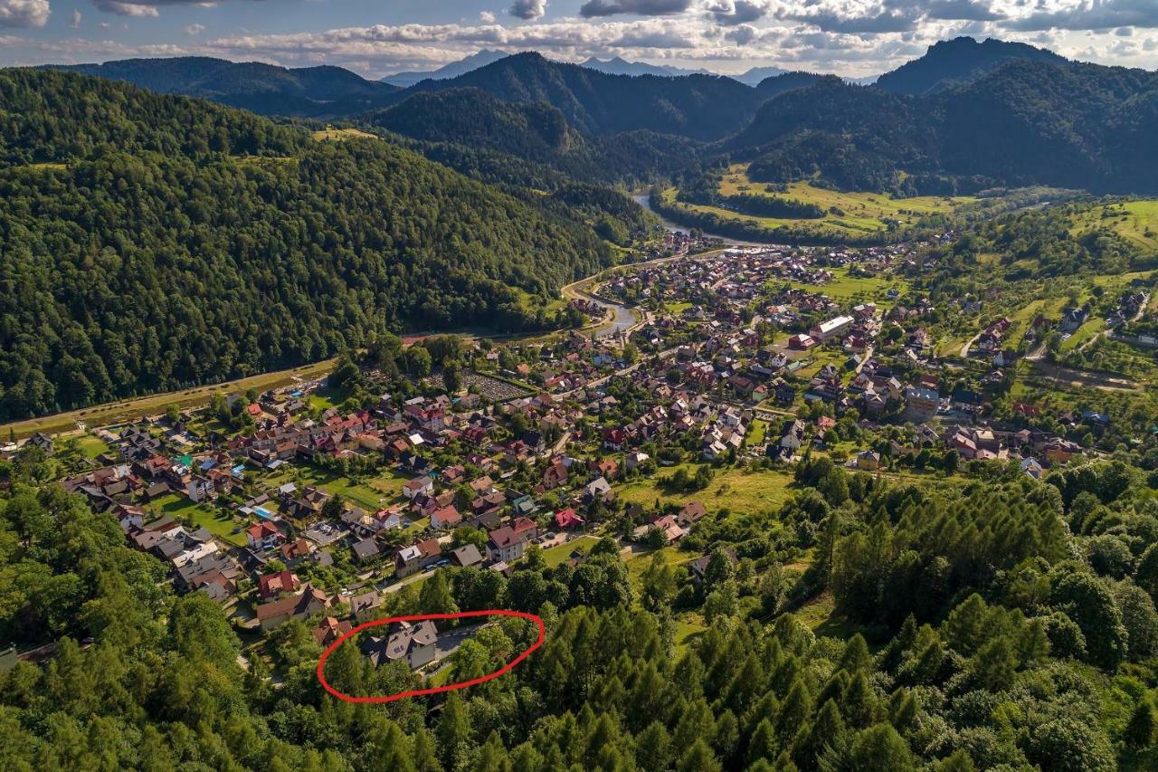Willa nad Parkiem Szczawnica Exteriör bild